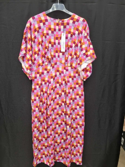 Closet London Lilac Purple A-Line Dress Size: Uk 16