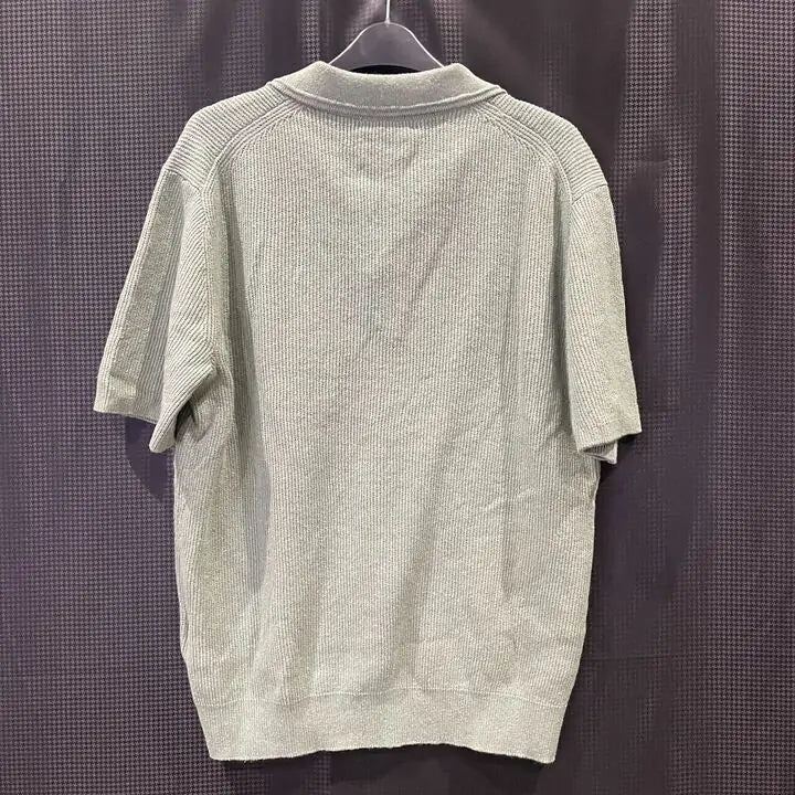 Reiss - Sage Georgy Linen Blend Polo Shirt Size: Small