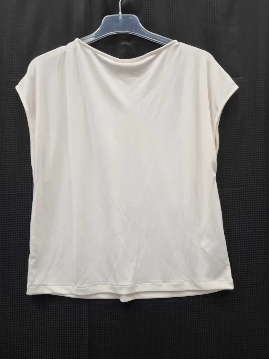 Boss White Ianno Stretch Top Size: Uk 8 deal !!