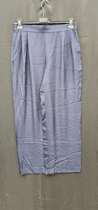 No Eleven - Navy Acetate Trouser - Navy Size: Xl