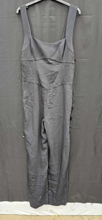 Reiss - Black Kim Corset Jumpsuit - Black Size: Uk12