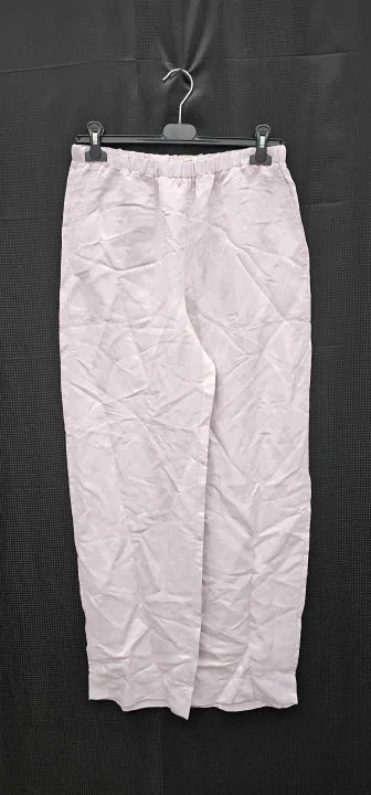 Vince-V827822105 543Vio-M-Violetta Wide Leg Linen Blend Trousers Size: M