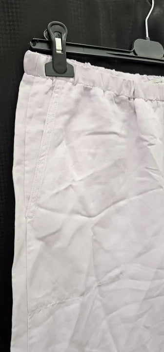 Vince-V827822105 543Vio-M-Violetta Wide Leg Linen Blend Trousers Size: M
