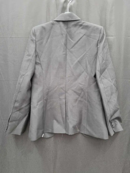 Mango - Black Wool Blend Blazer Size: Small