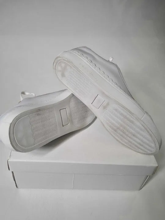 Oliver Sweeney - Women'S White Ziva Scallop Sneakers Size: Uk 7