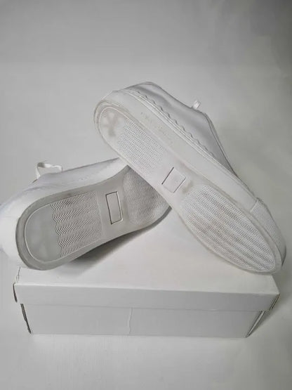 Oliver Sweeney - Women'S White Ziva Scallop Sneakers Size: Uk 7