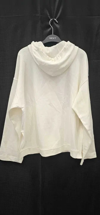 Gant - White Relaxed Floral Printed Hoodie - White Size: L