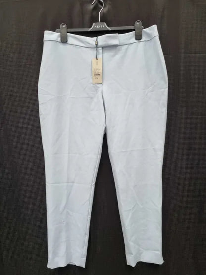 Hobbs London - Pale Blue Kaia Trousers Size: Uk 16