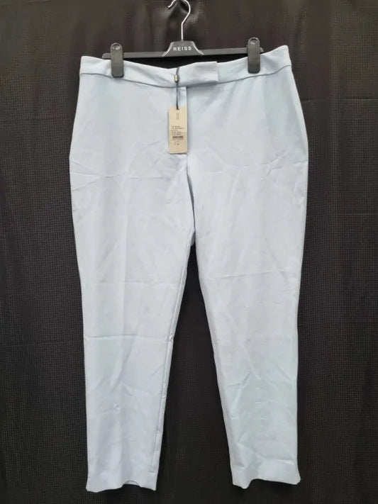 Hobbs London - Pale Blue Kaia Trousers Size: Uk 16