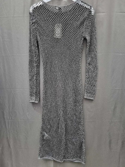 All Saints - Black 2 In 1 Rosalie Anita Cotton Dress Size: Uk 12