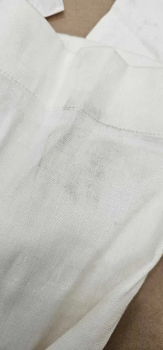 Boss White-White Jarianna Tie Waist Linen Blend Blazer-White Size: Uk16