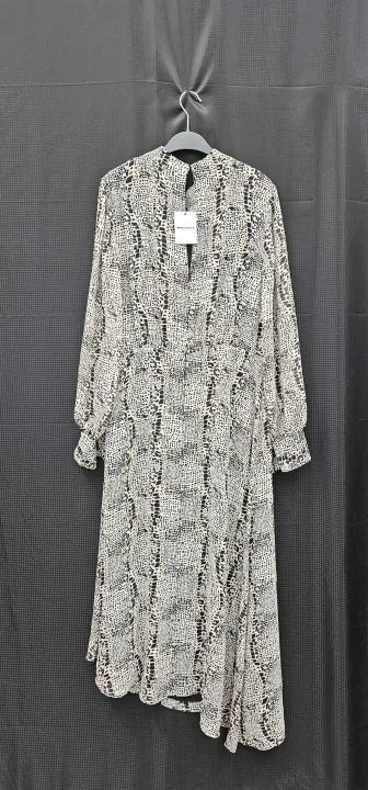 Whistles - Multi Optical Snake Meg Midi Dress - Multi Size: Uk14