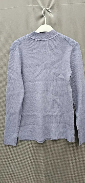 Ted Baker - Navy Ambher Bow Detail Cashmere Blend Jumper - Navy Size: Uk14