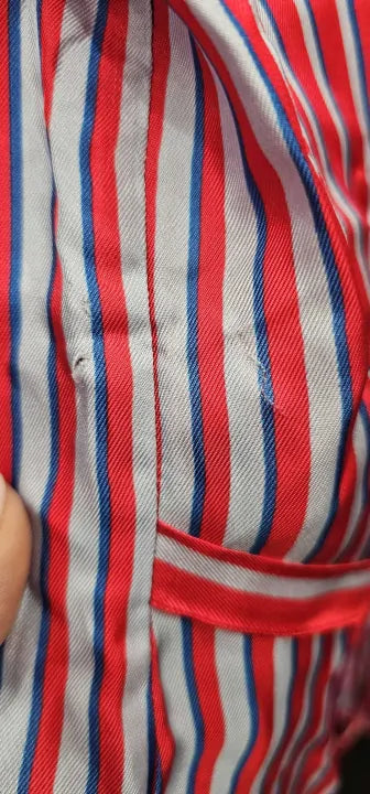 Whistles - Multi Tangle Stripe Silk Mix Shirt - Multi Size: 12