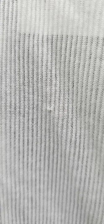 Helmut Lang -  High Neck Sheer Top - White  Size: M