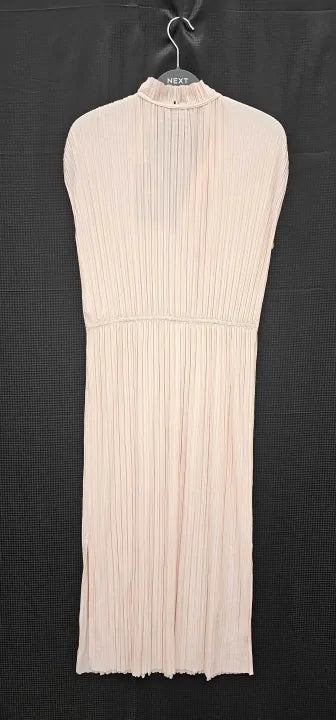 Boss - Pink Emals Pleated Dress - Pink Size: Xsmall