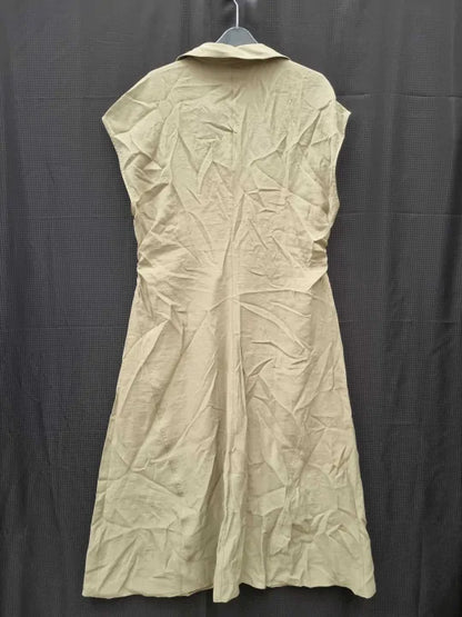 Mint Velvet Ruched Shirt Midi Dress Size: Uk 16