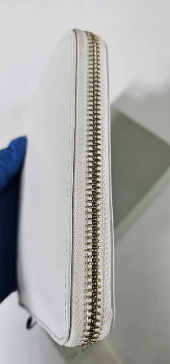Ted Baker-Wxl-Garceta-White-*-White-White Garceta Medium Zip Around Purse-White Size: One Size