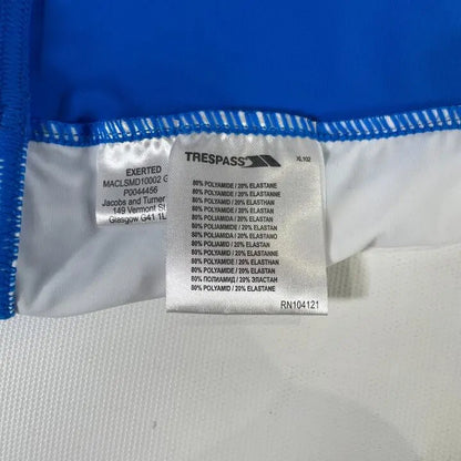 Trespass- Mens Exerted Contrast Panel Swim Shorts Bright Blue Size: Xs  deal !!