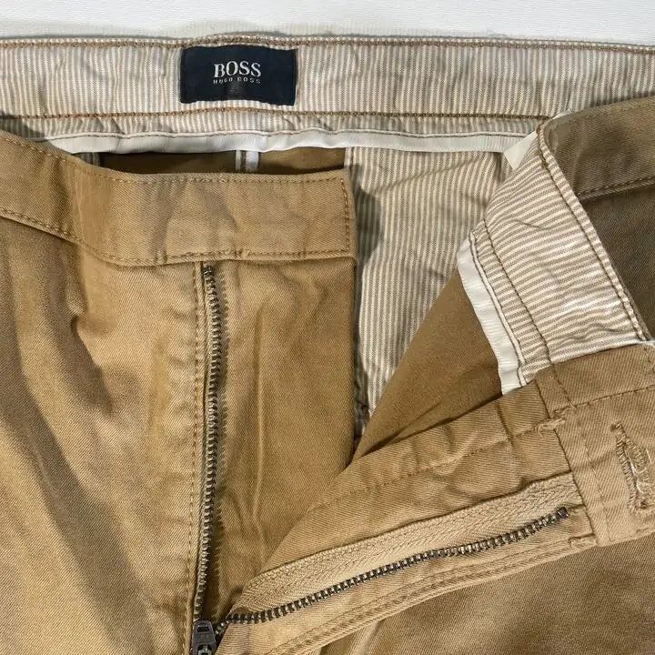 Boss- Slim-Fit Chinos In Stretch-Cotton Size: Uk 38/Eu 54