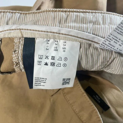 Boss- Slim-Fit Chinos In Stretch-Cotton Size: Uk 38/Eu 54