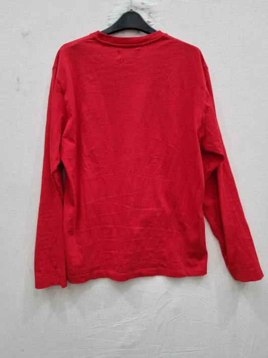 Vilebrequin Red Ales Cotton T-Shirt Size: Small  deal !!