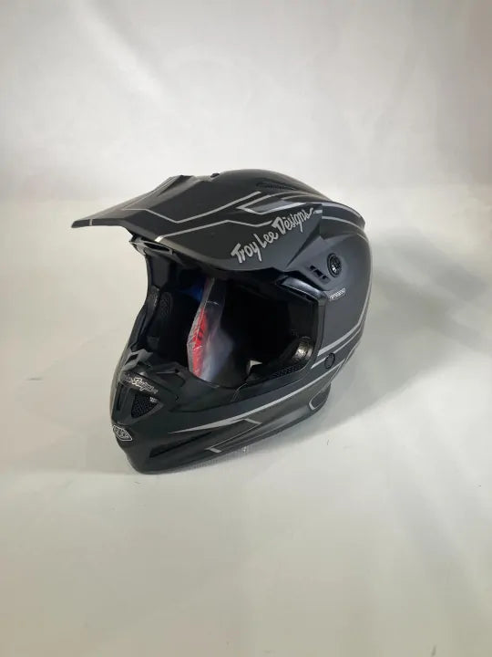 Troy Lee Designs Gp Helmet - Ritn Black Grey Size: Xxl (62-63)