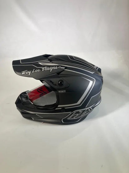 Troy Lee Designs Gp Helmet - Ritn Black Grey Size: Xxl (62-63)