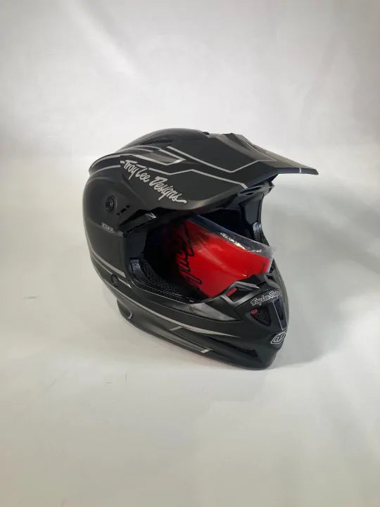 Troy Lee Designs Gp Helmet - Ritn Black Grey Size: Xxl (62-63)