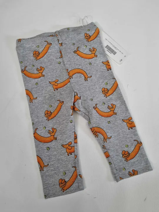 Arket 0/2 Months-Grey-Baby Jersey Leggings Size: 0/2 Month  deal !!