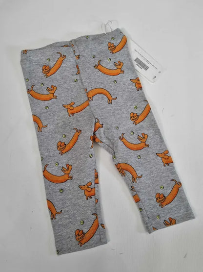Arket 0/2 Months-Grey-Baby Jersey Leggings Size: 0/2 Month  deal !!
