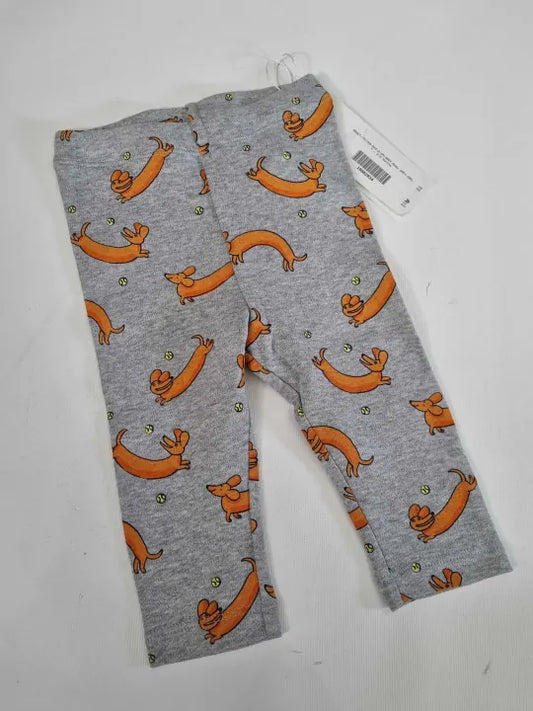 Arket 0/2 Months-Grey-Baby Jersey Leggings Size: 0/2 Month  deal !!
