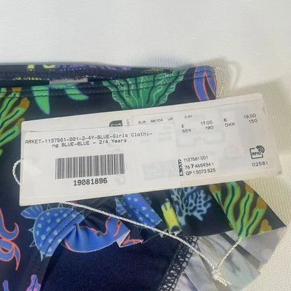 Arket-2/4 Years-Blue-Girls Swim Size: 2-4 Years deal !!