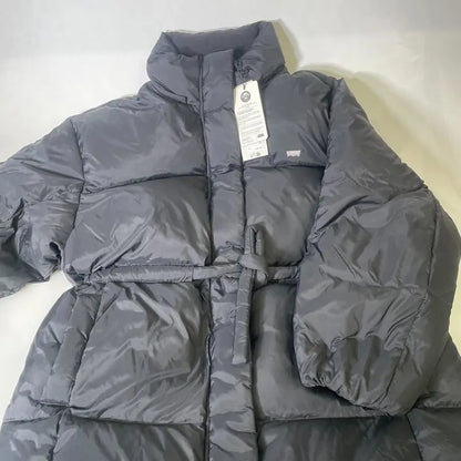 Levi'S - Black Puffer Coat Size: Xl