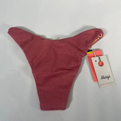 Maaji - Salmonberry Splendour Buttoms - Pink Size: Medium