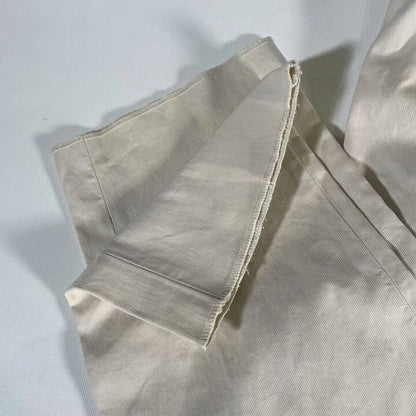 Boss - Cream Hanry Cotton Blend Trousers Size: 46R
