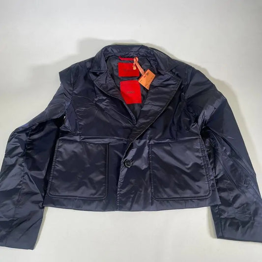 Max&Co- Navy Short Jacket Size: Uk 6