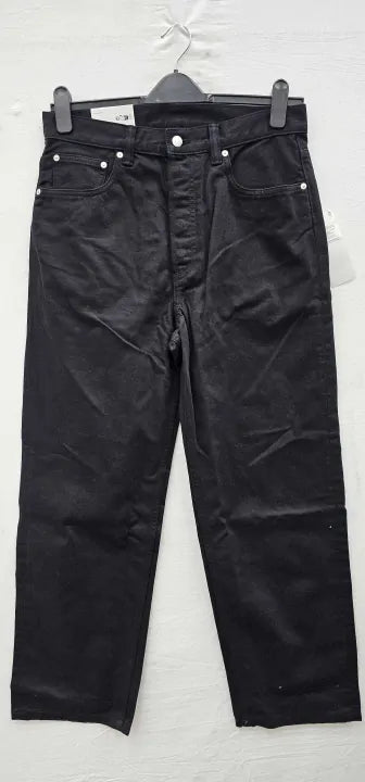 Arket-1121112-006-31 32-Black-Mens Jeans-Black Size: 31/32