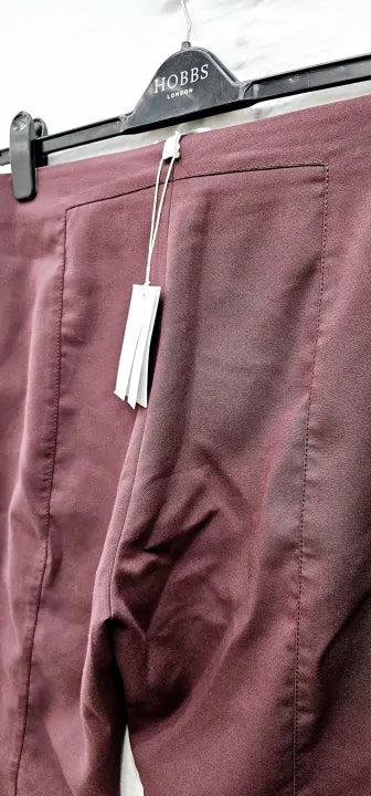 & Other Stories-1051124001-14-Red-Flared Trousers-Red Size: Uk14