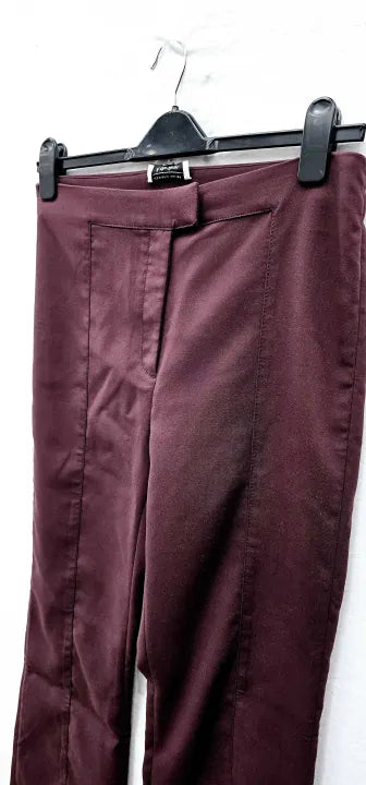& Other Stories-1051124001-14-Red-Flared Trousers-Red Size: Uk14