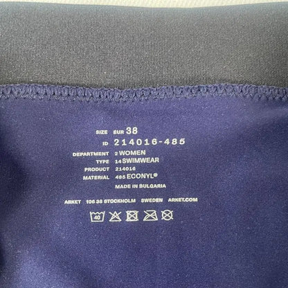 Arket- Navy Bikini Bottoms Size: EU 38