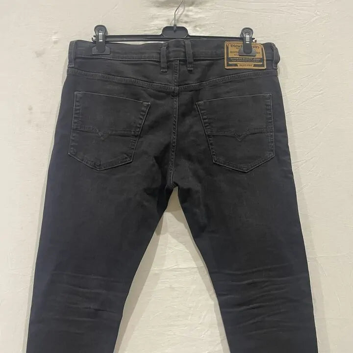 Diesel - Black Tepphar-X Tapered Stretch Jeans Size: W34/L32