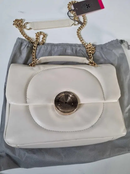 Vince Camuto Cream Verona Shoulder Bag Size: *