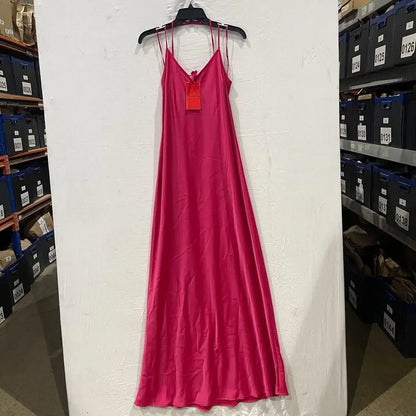 Max&Co. - Pink Alceste Maxi Dress Size: Uk 12