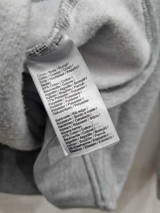 Fleece Hoodie Men - Grey - Lacoste - Sweatshirts Size: Medium