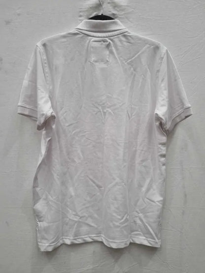 Crew Clothing - White Melbury Polo Shirt  Size: Medium