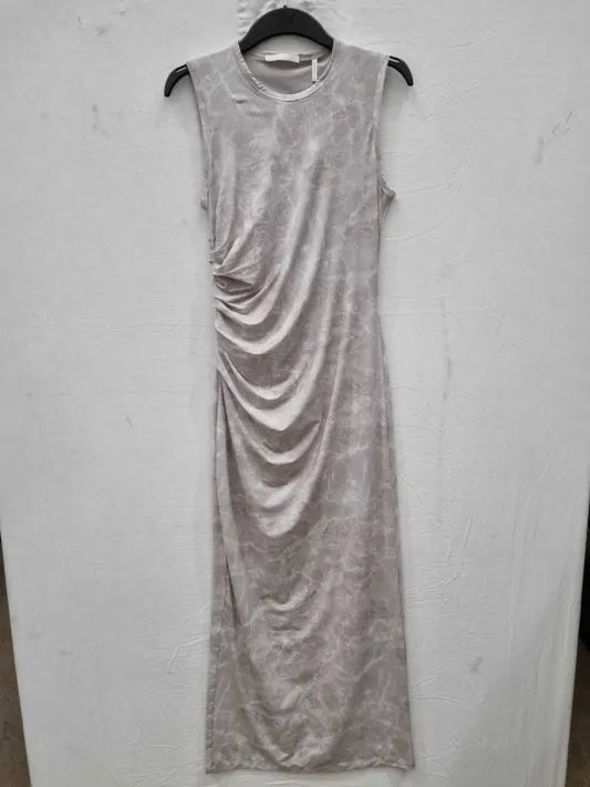Helmut Lang - Grey Water Print Maxi Dress Size: Medium
