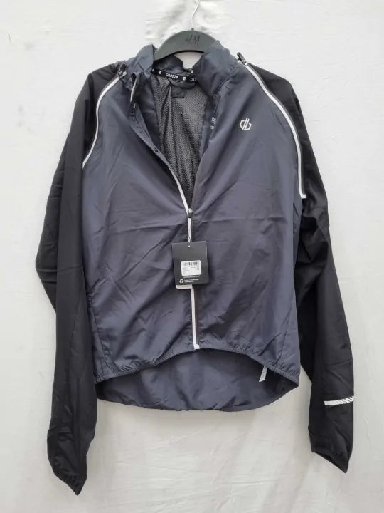 Dare2B - Black/Grey Oxidate Windshell Jacket  Size: Xlarge