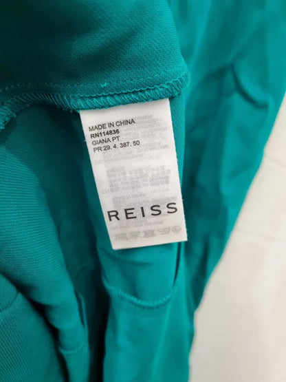 Reiss - Khaki Isador Long Sleeve Shirt Size: Uk 8