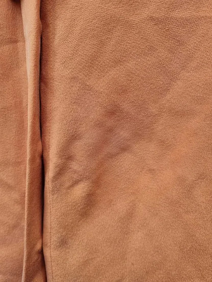 Reiss - Orange Eden Silk Tunic Shirt Size: Uk 8